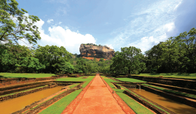 Sigiriya is an ancient rock fortress.