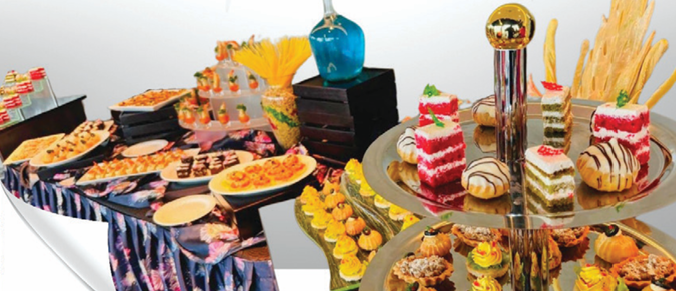 High Tea buffet from Sofia Colombo City Hotel.