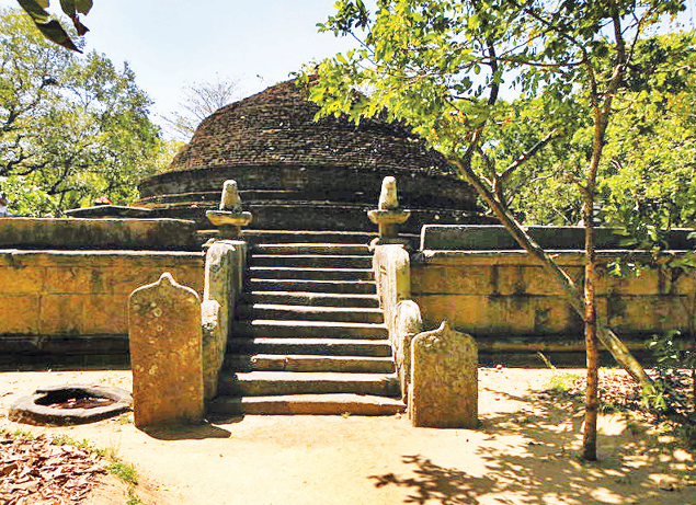 The famed Magul Maha Viharaya is located within the Lahugala sanctuary.